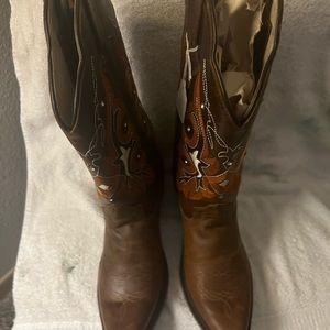 Gypsy rose western cowboy boots with design size 8
